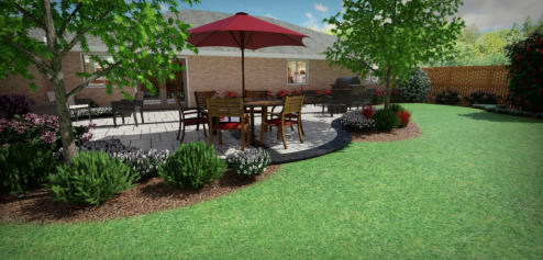 3d landscape design Hudsonville, Grand Rapids